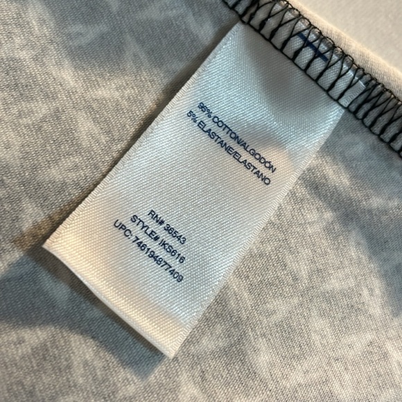 IZOD Black & White Cotton Blend Dress Size M - Picture 8 of 8